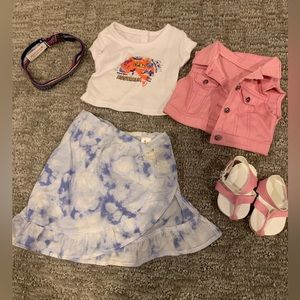 American girl doll clothing set